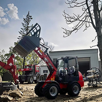 YOUNGBISON Y1160 4x4 Mini Farm 4WD, traktor kompak/muatan/Backhoe dengan komponen inti mesin Esensial, Beli sekarang