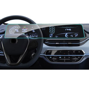 Pegatinas de reproductor de centro de coche para ChangAn E-<span class=keywords><strong>star</strong></span> RAETON PLUS navegación GPS película protectora de pantalla táctil de vidrio templado - Product Image 3