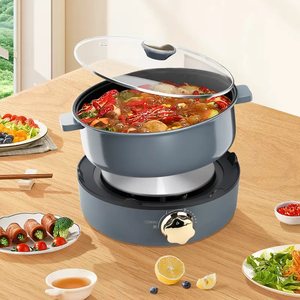 Marmite Électrique Multifonctionnelle Séparée, Petite Appareil <span class=keywords><strong>de</strong></span> Chauffage et Cuisson Électriques pour Dortoir et Usage Familial - Product Image 3