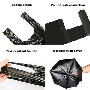 <b>Packaging</b> Bag <b>Making</b> <b>Machine</b> for T-Shirt Bags PE <b>Material</b> Waterproof Hand Length Handle High Quality China Factory Outlet - Product Image 5