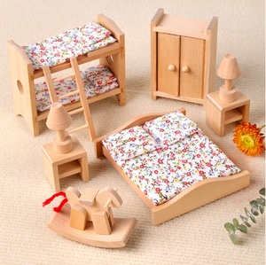 Niños simulación hogar mini muebles juego de rol decoración <span class=keywords><strong>dormitorio</strong></span> habitación de los niños restaurante juego de Juguetes - Product Image 2