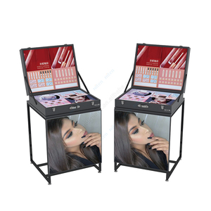 New design foldable cosmetics <b>display</b> <b>rack</b> portable makeup storage stand - Product Image 2