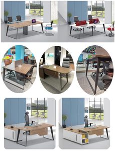 Modern modüler ofis masası fotoğrafları oturma odası cam bölme tasarımı açık ofis 2 3 4 kişi iş istasyonu bilgisayar masası çerçeve - Product Image 6