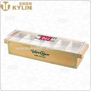 Plastic <strong>Bar</strong> <strong>Condiment</strong> <strong>Caddy</strong> 3/4/5/6 Compartment Sauce <strong>Caddy</strong> Snacks Tray <strong>Condiment</strong> Holders - Product Image 3