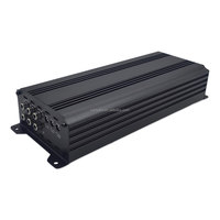 Amplificateur numérique stéréo de voiture 6 CH RMS 110W Amplificateur DSP Gamme complète Peak 6600W Class D Amplificateur de voiture Monobloc