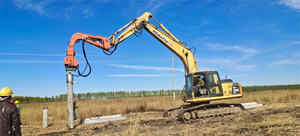 Excavadora hoja de acero pila/fotovoltaica pila martillo accesorios vibratorio martillo hoja viruta controlador - Product Image 3