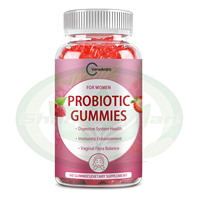 Suplementos Probióticos de Marca Privada OEM, Gomitas Sin Azúcar para Adultos, Salud Digestiva e Intestinal, Apoyo Inmunológico, Energía y Bienestar, 60 Unidades