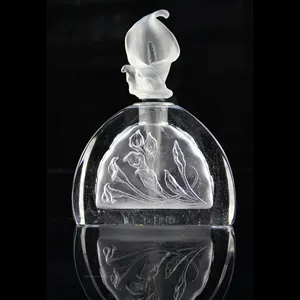 Fengming Hot Sale Empty Clear Liuli Glass Perfume Crystal Bottles For Gift