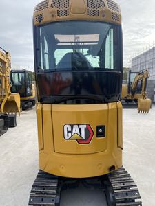 Компактный мини-экскаватор CAT302CR 2.2T, б/у, с нулевым выносом задней части, подходит для молота и бура, идеален для городского строительства - Product Image 3