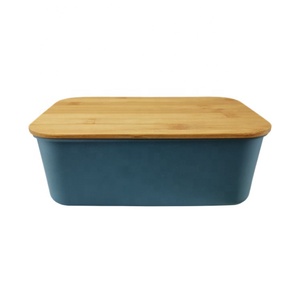 Grande taille en <span class=keywords><strong>fibre</strong></span> <span class=keywords><strong>de</strong></span> <span class=keywords><strong>bambou</strong></span> boîte à <span class=keywords><strong>lunch</strong></span> avec couvercle en <span class=keywords><strong>bambou</strong></span> naturel - Product Image 2