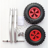 Roues gonflables de lancement de bateau/Easy Trailer C1/Roues de lancement de tableau arrière de bateau/Roues de chariot de lancement de tableau arrière d'alliage d'aluminium