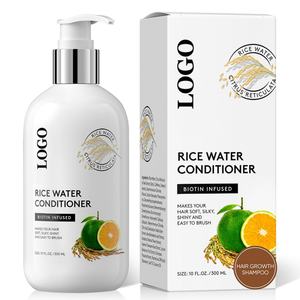 Acondicionador de Crema de Agua de Arroz Orgánica con Logotipo Privado Personalizado OEM, Deja tu Cabello Suave, Sedoso y Brillante - Product Image 1