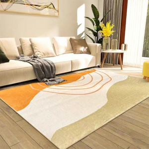 พรมขนสัตว์เทียม EiffelHome รุ่นโมเดิร์นเรียบง่าย หนานุ่ม สำหรับห้องนั่งเล่น ห้องนอน ซักมือได้ - Product Image 1