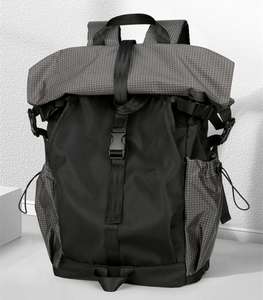 Custom Unisex <b>Roll</b> up Back Pack Black Rolltop Laptop <b>Backpack</b> <b>Waterproof</b> Travel <b>Roll</b> <b>Top</b> Daypack School <b>Backpack</b> Teenager - Product Image 6