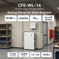 Batterie LFP4 CFE-WL-16 16kWh 10kWh 5kWh 51.2V 314Ah pour système solaire résidentiel ESS, compatible onduleur CAN, CE CB OEM