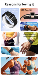 Pulsera Inteligente B12 Única con Pantalla Digital, Contador de Pasos, Frecuencia Cardíaca, Oxígeno en Sangre, Monitor de Sueño, Reloj Inteligente IP68 - Product Image 6