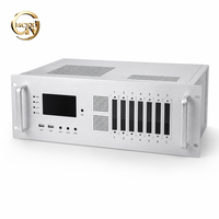 Plaque de châssis électronique en aluminium brossé haute précision sur mesure pour rack de serveur
