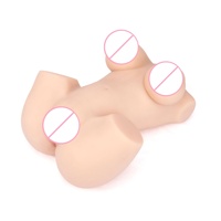 Copa de Masturbación Masculina de 6.4 kg con Núcleo Suave de TPE para Simulación de Molde de Pecho, 100% Impermeable, Juguetes Sexuales para Hombres
