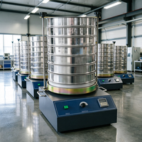 Machine d'essai automatique de vibration de secoueur de tamis en acier 220V norme ASTM pour le laboratoire d'agrégats de roche de sol garantie de 1 an