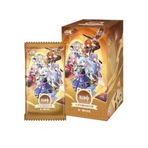 24 boîtes Mihoyo <span class=keywords><strong>Anime</strong></span> Genshin Impact Card Genius Invokation TCG <span class=keywords><strong>Cosplay</strong></span> Gift Blind Box <span class=keywords><strong>Anime</strong></span> Store Live Broadcast Wholesale - Product Image 3