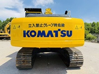 Excavatrice Komatsu PC200-7 d'occasion, pelle sur chenilles de seconde main à vendre, 20 tonnes, godet de 0,8 m, boîte de vitesses, moteur