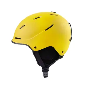 Ylolon capacete de esqui com design agradável, capacete integrado para esportes ao ar livre snowboard