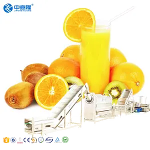 Complete Fresh Juice Extract Production Line Juicer Juice Making filling packing Machine
