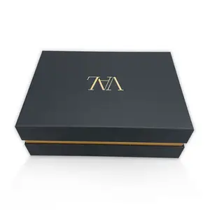 Righd Box Caixa De Sapato Top E Base Personalizada Com Impressão De Logotipo De Estampagem De Ouro