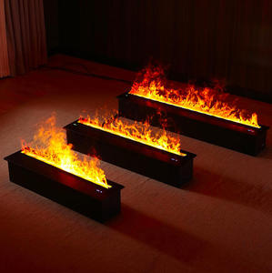 Chimenea de Vapor con Efecto de <span class=keywords><strong>Llama</strong></span> Dinámica, Calor Ajustable, Control Remoto Gratuito, Protección Segura para Decoración de Salones de Eventos - Product Image 6