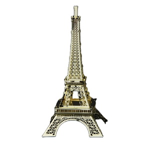 Thủ Công Trang Trí Bookmark Trang Trí Nội Thất Bài Viết Chất Lượng Cao Cho Quà Tặng Bán Buôn Tháp <span class=keywords><strong>Eiffel</strong></span> Mô Hình Kim Loại Trung Quốc Khắc 0.01Mm - Product Image 1