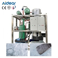 Aidear Machine industrielle à glaçons en tube Système de conservation de la fraîcheur pour magasin d'alimentation