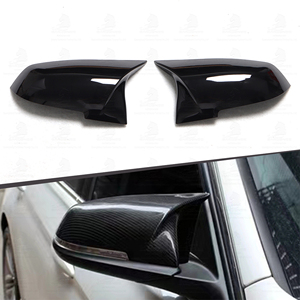 Cubierta de Espejo Retrovisor de Repuesto con Acabado Brillante Estilo M para BMW Serie 1 2 3 4 F20 F30 F32 F87 M2 2012+ - Product Image 1