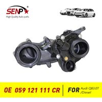Regulador de Refrigerante Termostato SENP 059121111CR para AUDI A4 A5 A6 A8 Q7 VW AMAROK TOUAREG 3.0TDI