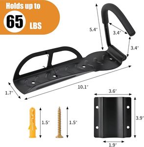Supporto per Bicicletta <span class=keywords><strong>da</strong></span> Parete per Garage, Girevole Orizzontalmente e Verticale, Robusto, Pieghevole, per Interni - Product Image 2