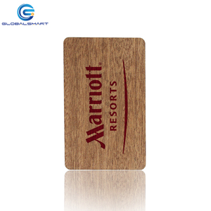 บัตรกุญแจโรงแรมไม้เชอร์รี่ RFID NFC - Product Image 6