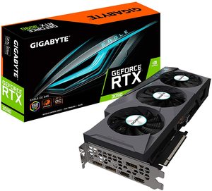 การ์ดจอ GIGABYTE 2021 RTX 3090 Eagle OC (Falcon) 24GB GeForce RTX 3090 ชิปเซ็ต AMD Magic Eagle Snow Eagle Super Carving สำหรับคอมพิวเตอร์ตั้งโต๊ะ - Product Image 1