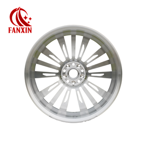 Jantes FX multi-rayons chromées, design luxueux, esthétique haut de gamme, 16, 17, 18, 19, 20 pouces, 5x112, 5x114.3, 5x120 pour Mercedes-Benz et Rolls Royce - Product Image 4