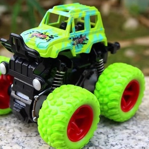 Inertial Four-wheel Drive Plastic 1:5 Scale Friction Toy <b>Car</b> Interactive Monster Truck Educational Kids Toy - Product Image 2