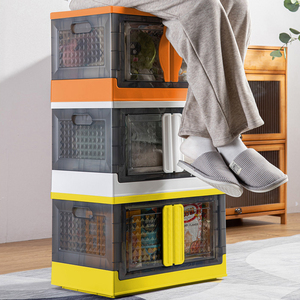 <span class=keywords><strong>Venta</strong></span> Directa <span class=keywords><strong>de</strong></span> Fábrica, Caja <span class=keywords><strong>de</strong></span> Almacenamiento Plegable Apilable <span class=keywords><strong>de</strong></span> Plástico <span class=keywords><strong>de</strong></span> 30 L para Organizar el Armario - Product Image 2