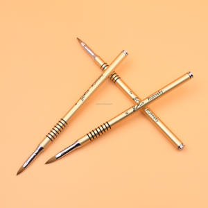 8 ब्लैक सर्किलों के साथ सोना, कोलिंस्की/नायलॉन बाल नाखून कला के लिए 3 डी नाखून कला के लिए 3 डी नाखून कला के लिए - Product Image 4