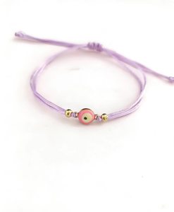 LC20260355 Braccialetto Portafortuna Fatto a Mano per Uomo e Donna, Corda Rossa Intrecciata con Filo Blu <span class=keywords><strong>Contro</strong></span> il <span class=keywords><strong>Malocchio</strong></span> - Product Image 2