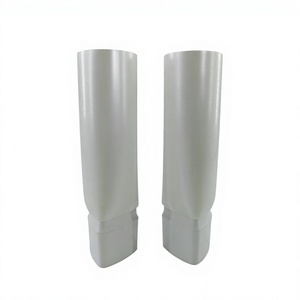 Tubos Cosméticos de Plástico PP Blancos Personalizados, Forma Triangular Especial, con Tapa de Rosca Triangular de Doble Pared para Envasado de Crema y Limpiador Facial - Product Image 1