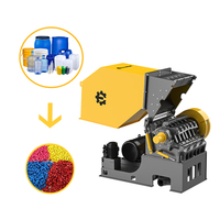 Broyeur déchiqueteur de plastique pour films, bouteilles, morceaux et déchets de PP/PE/PVC/ABS/PS/PA – Haute productivité