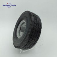 NS haute qualité 4.10/3.50-4 roue en mousse PU solide 10 pouces nouvelle roue anti-crevaison sans plat pour brouette chariot chariot