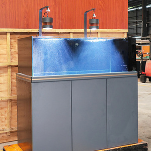 Acquario Ultra-Bianco con Filtro a Fondo in Vetro, Stile Industriale Smart, con Flusso Laterale, per Pesci Nativi, Ideale per Soggiorno e Uso Domestico - Product Image 6