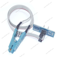 Clip de Prueba SOIC8 SOP8-DIP8 con Cable Adaptador para Programador RT809H T48 T76 TNM7000, Lectura de Chips BIOS