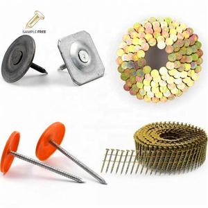 16mmスチール屋根釘F型ドリル安価な価格調査小型安全スパイク一般的な角型デュプレックスドライバーセルフタッピングリングキャップ - Product Image 3