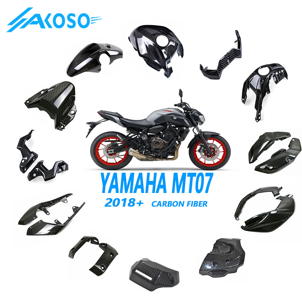 オートバイのフロントフェアリング ヤマハ MT07 FZ07 2013-2016