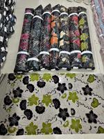 Tissu en dentelle perlée de haute qualité, tissu en dentelle de velours de luxe, tissu en maille de velours bicolore pour vêtements