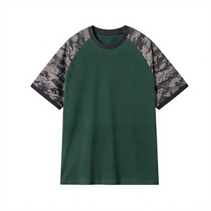 Custom Camo Raglan Tshirt Men Heavyweight Tshirt Thermal Long Sleeve <b>Shirts</b> <b>Waffle</b> Boxy Long Sleeve Tshirt - Product Image 1